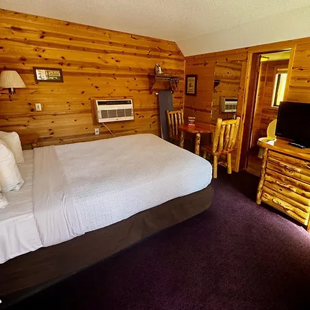 Cabins Of Mackinac & Lodge Mackinaw Stadt Exterior foto